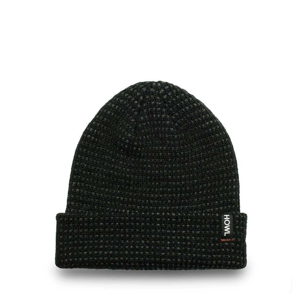 Slash Black Beanie