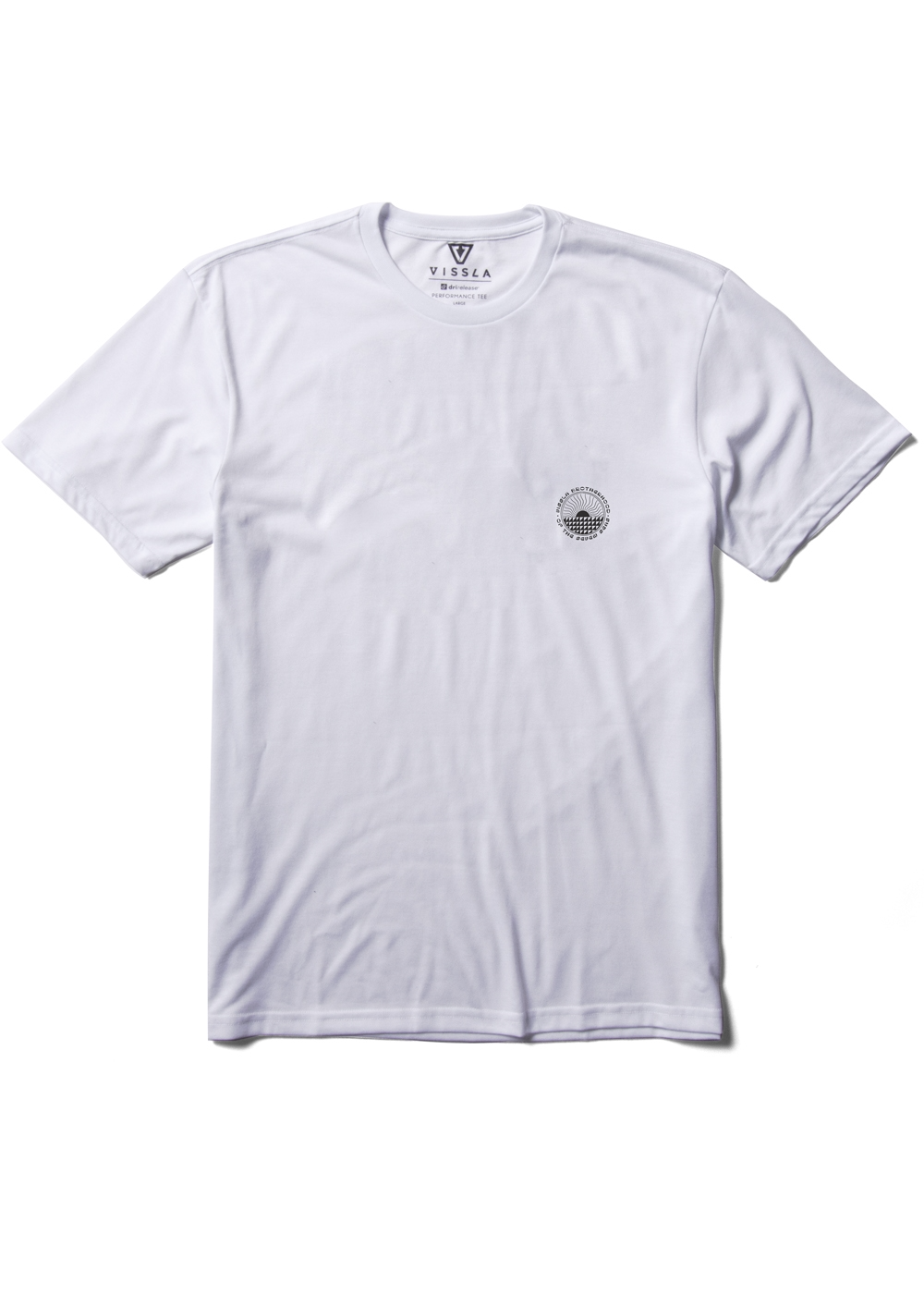 Surf Check White Comp Lite Eco Performance Tee 2024