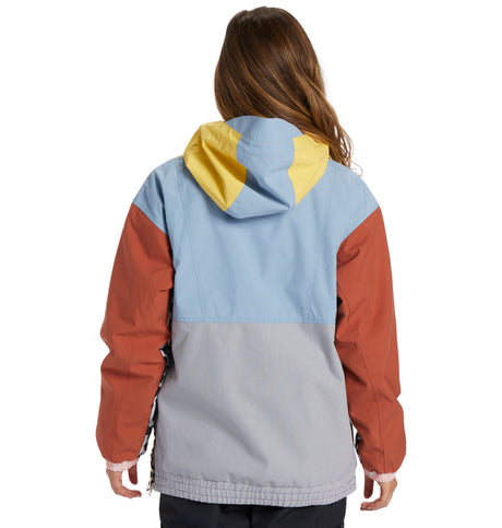 Women's Chalet Anorak Pullover Repurpose Snowboard Jacket 2024