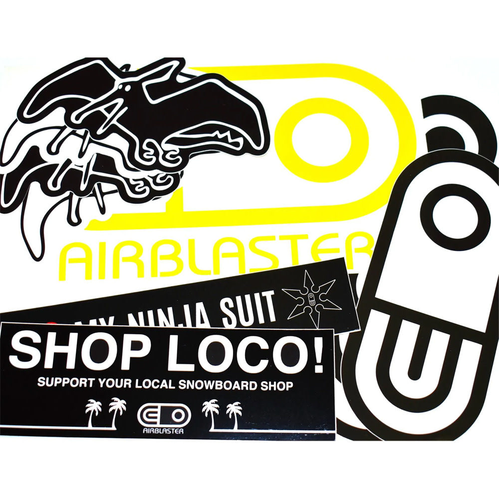 Snowboard Sticker Pack 2023