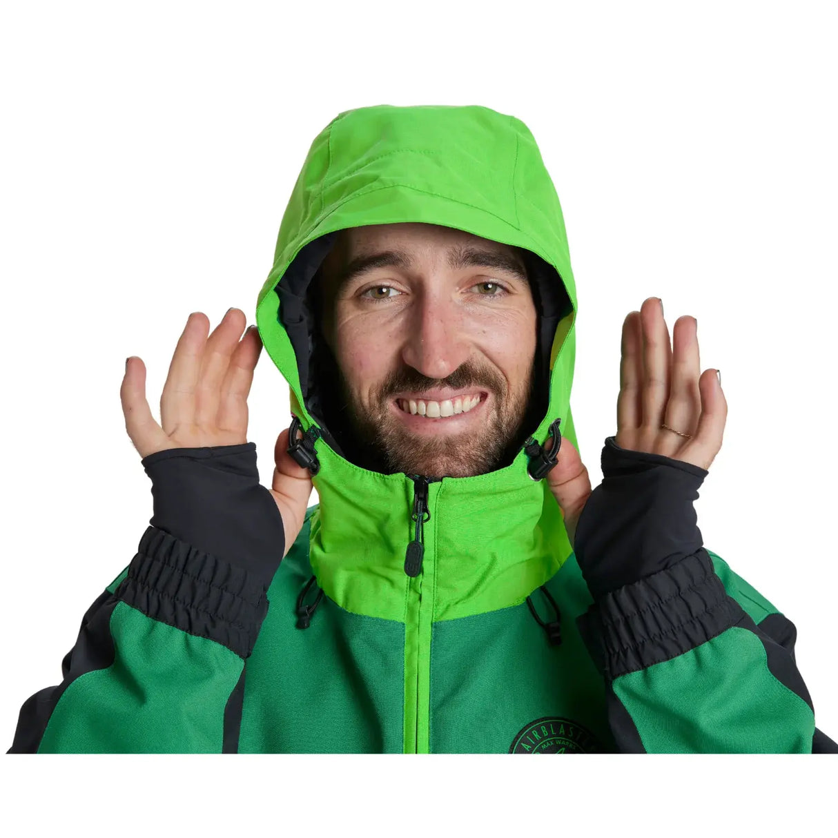 Mens green snowboard jacket online