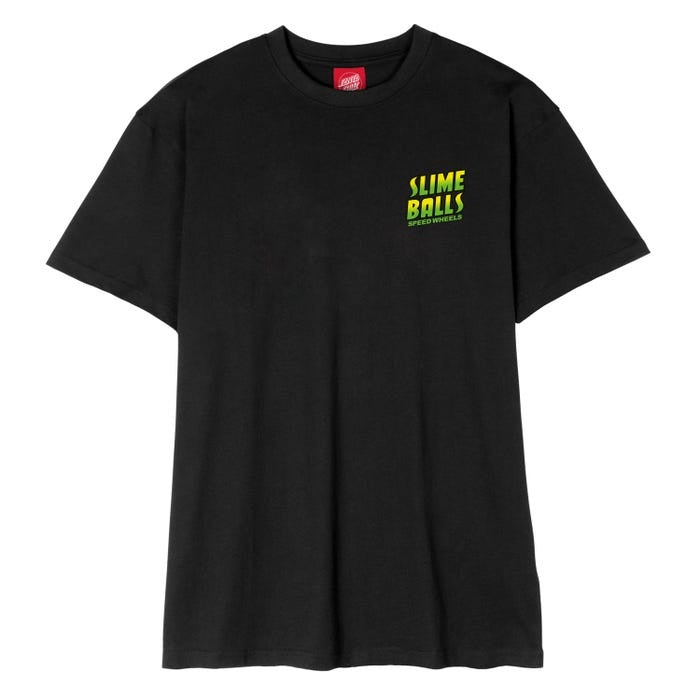 Slime Wave Black Skate T-Shirt 2023