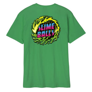 Slime Wave Leaf Green Skate T-Shirt 2023