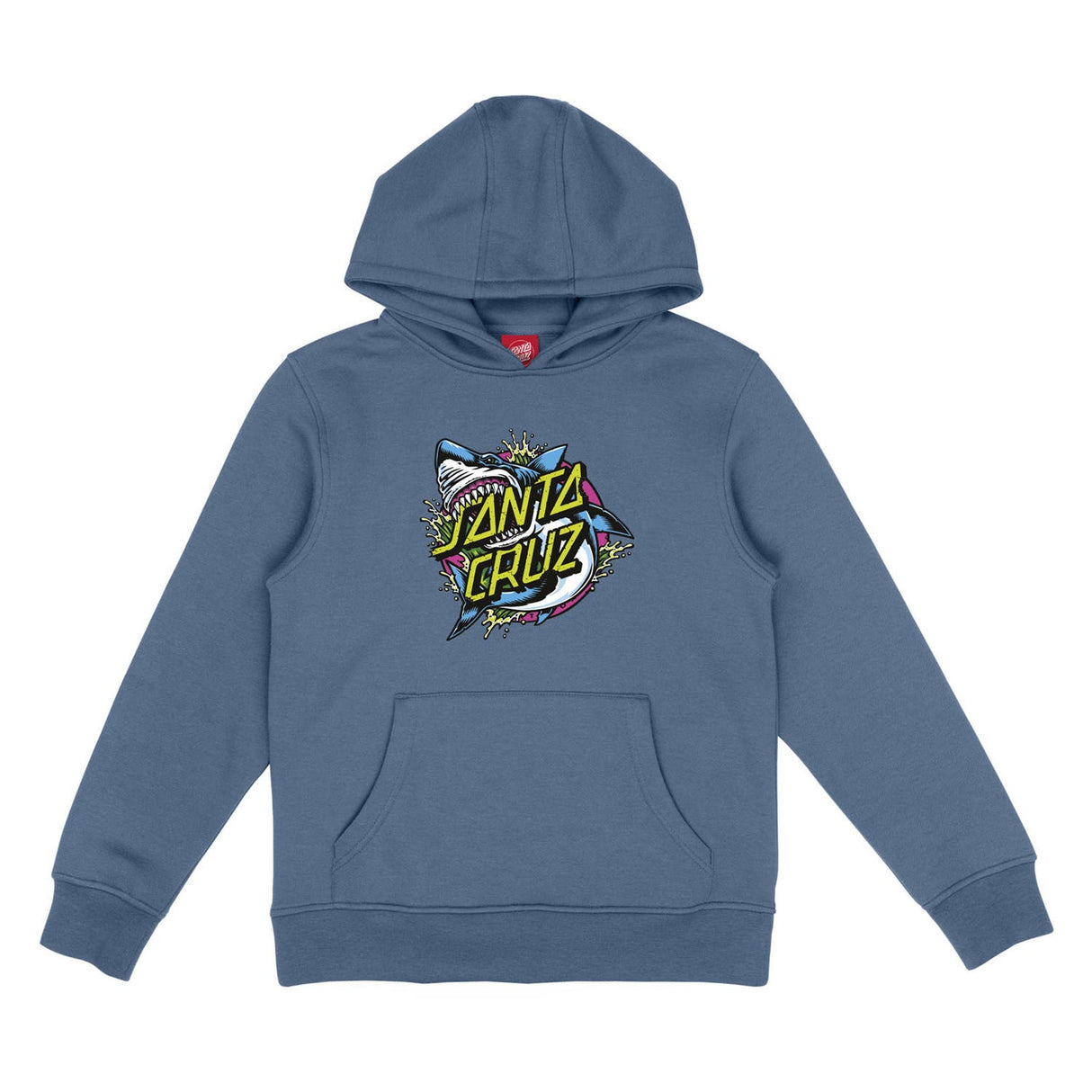 Youth Shark Dot Front Hood