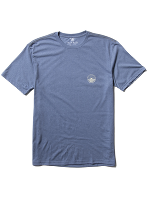 Surf Check Harbor Blue Heat Comp Lite Eco Performance Tee 2024