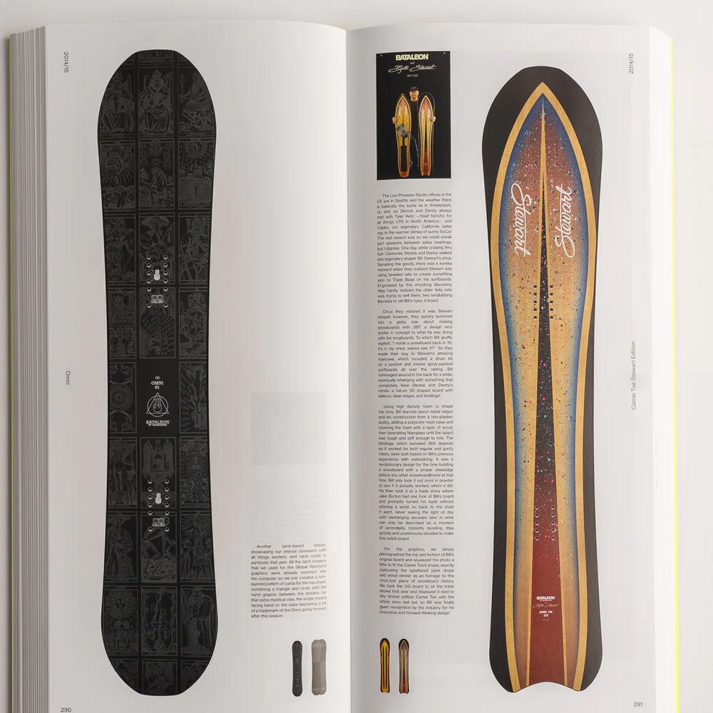 20 Year History of Bataleon Snowboard Book