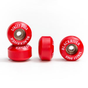 Street Dogs Red Fingerboard Wheels