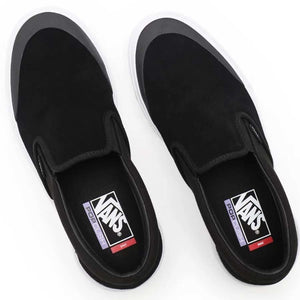 BMX Slip On Black Gray White Shoe