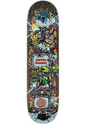 8.25" Braun Game Over Everslick Skateboard Deck