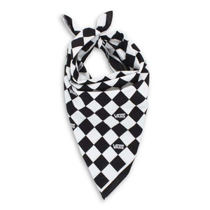 Check Bandana Black White