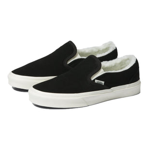 Classic Slip On Cozy Hug Black Shoe