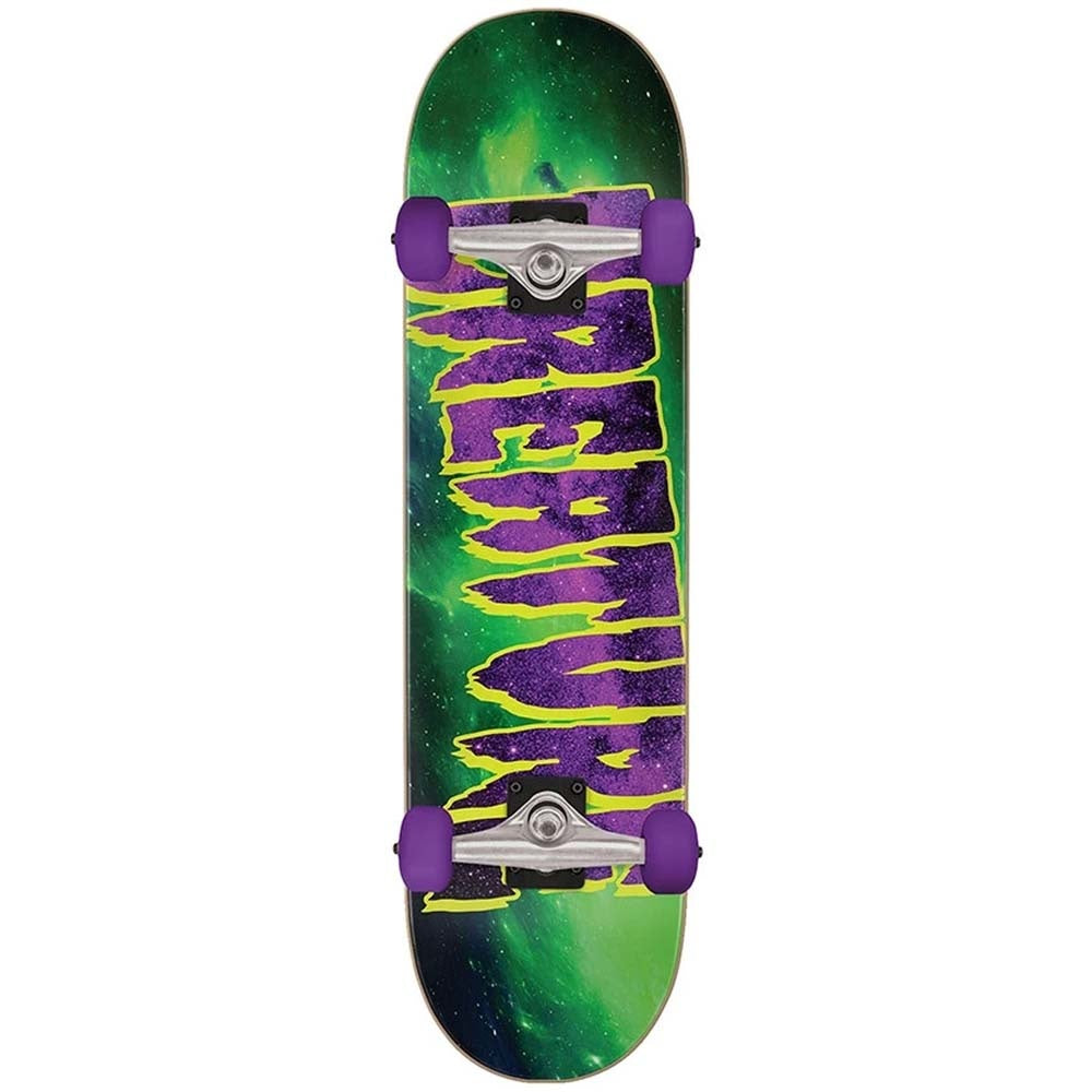 7.8" Galaxy Logo Mid Skateboard Complete