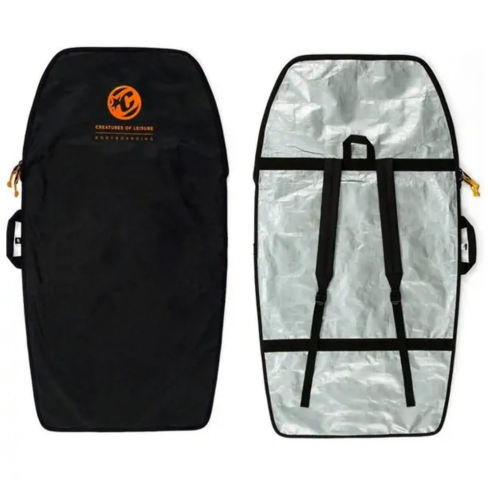 Bodyboard Lite Black Orange Boardbag (1Board)