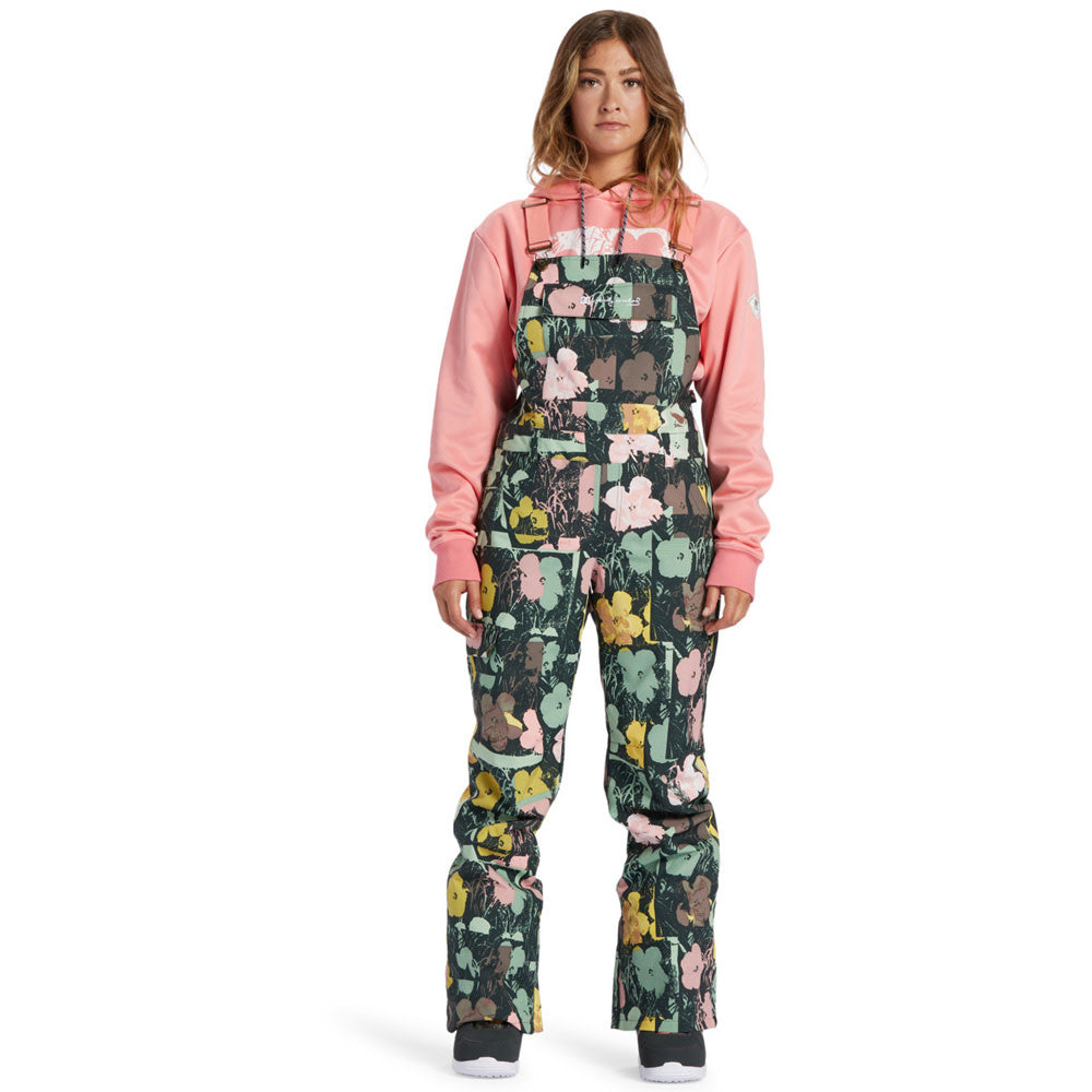 X Andy Warhol Women s Valiant In Bloom 2024 Snowboard Bib Pants West Site Boardshop Gent