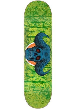 8.58" Demon Skull Everslick Skateboard Deck