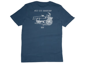 Destination West Site Gent Denim Blue T-Shirt