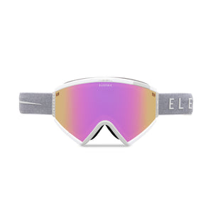 Rotec (Aspect) Static White - Violet Photochromic Snowboard Goggle 2023