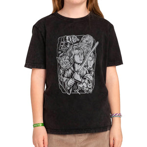 Youth Star Wars Luke Washed T-Shirt