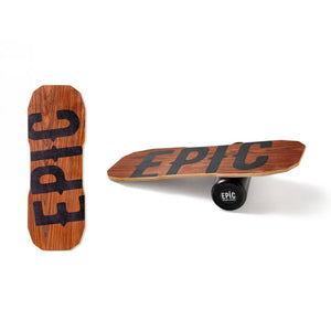 Dark Oak Balance Board + Roller