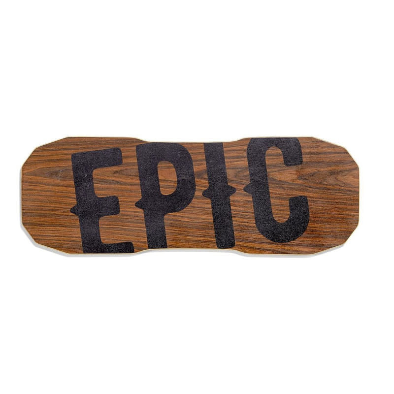 Dark Oak Balance Board + Roller