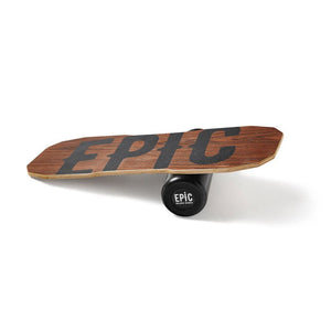 Dark Oak Balance Board + Roller