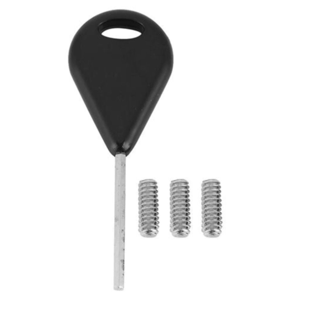 3x Fin Screws + Surf Fin Key Set (Single Tab Compatible)