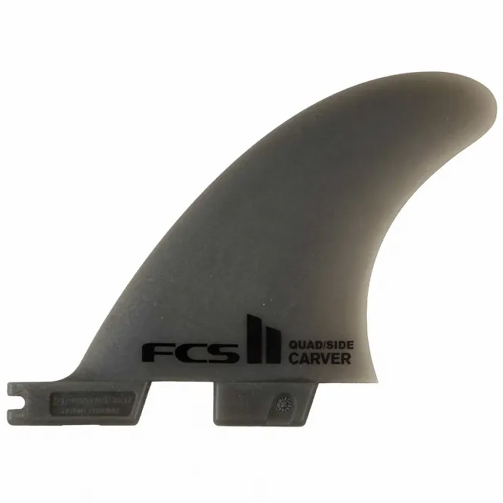 FCS II Carver Neo Glass Smoke Small Side Bite Surf Fins