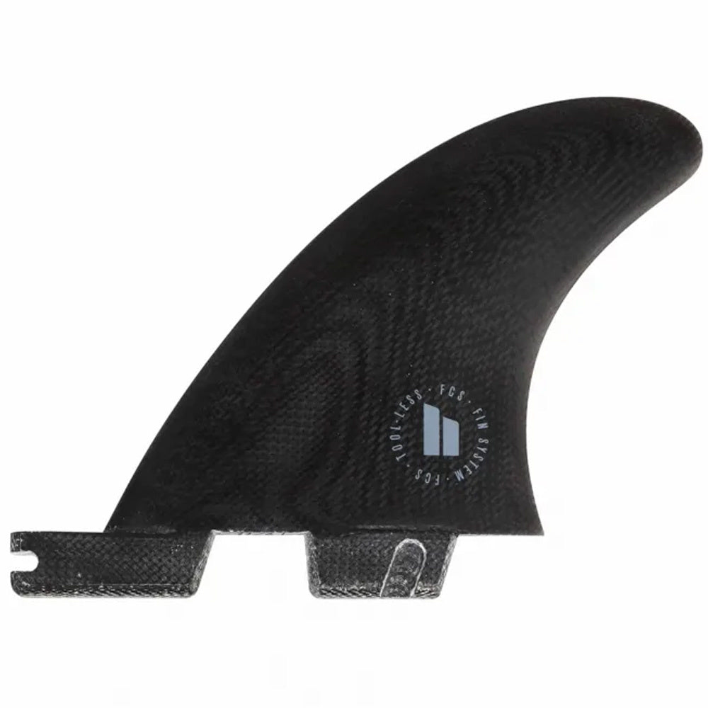 FCS II Carver Performance Glass Black Small Side Bite Surf Fins