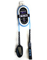 6′ Freedom Helix All Round Blue and Black Surfboard Leash