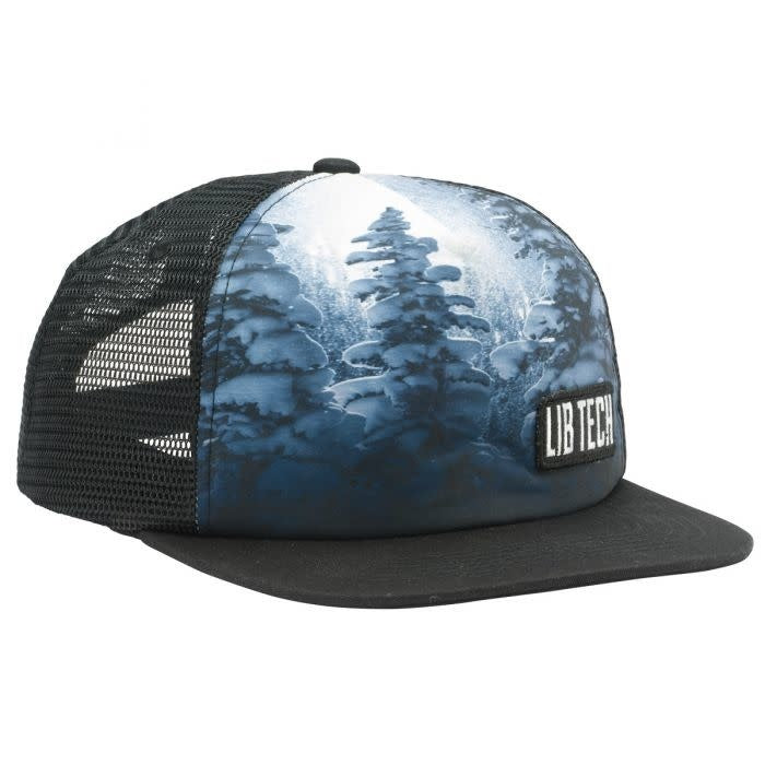 Dump Trucker Snapback Cap Black