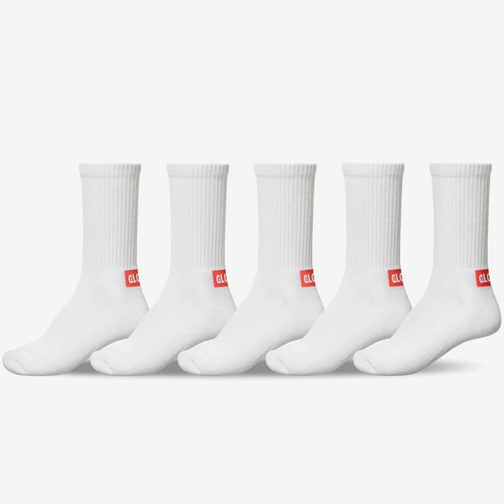 Minibar Crew Skateboard Socks (5-Pack)