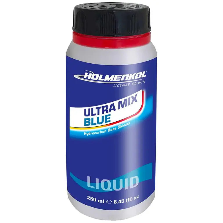 Ultramix BLUE liquid Snowboard Wax 250ml (-8° to -20° C)