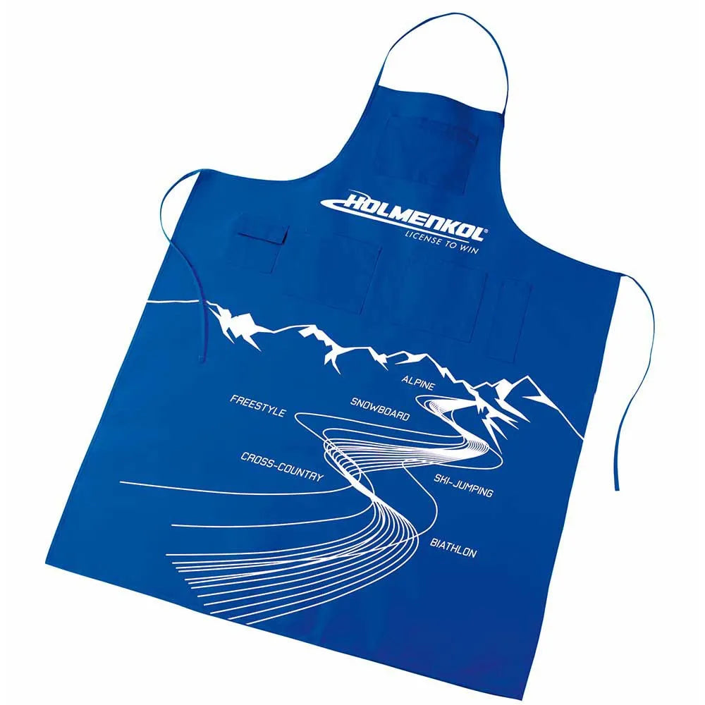 Snowboard Waxing Apron Blue 2024