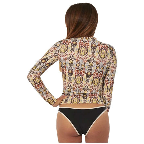 Women's Ikat Sandbar Rashguard Pina