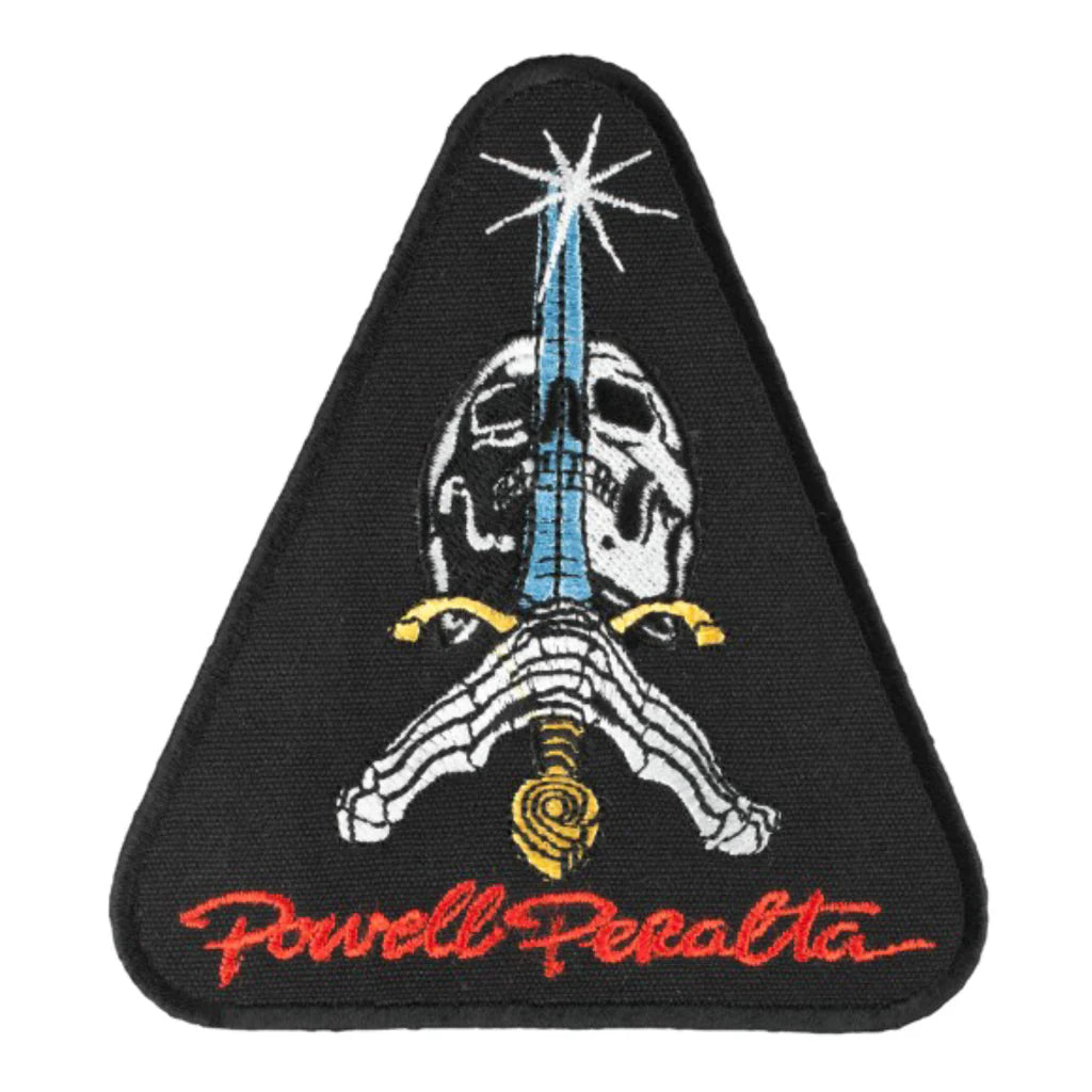 4.5" Skull & Sword Clothing Patch