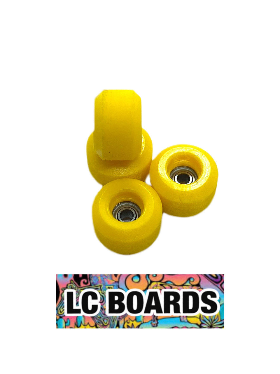 Fingerboard Wheels With Bearings (CNC LATHED) 2023