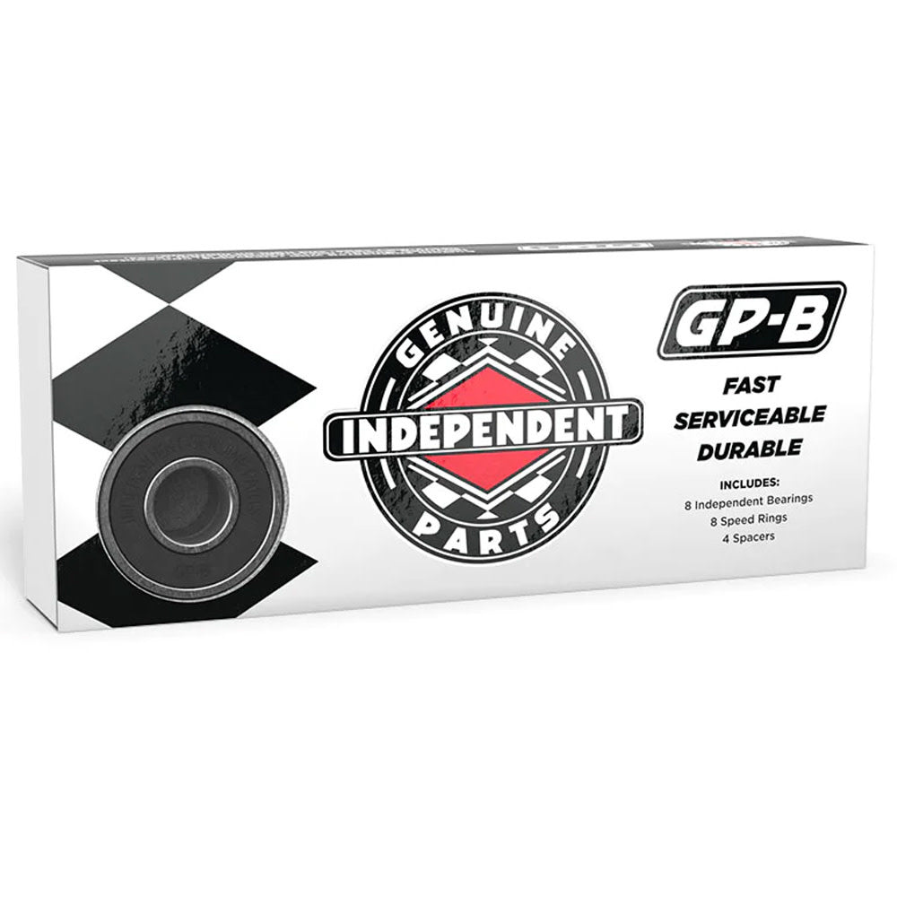 GP-B Black Skateboard Bearings (Pack of 8)