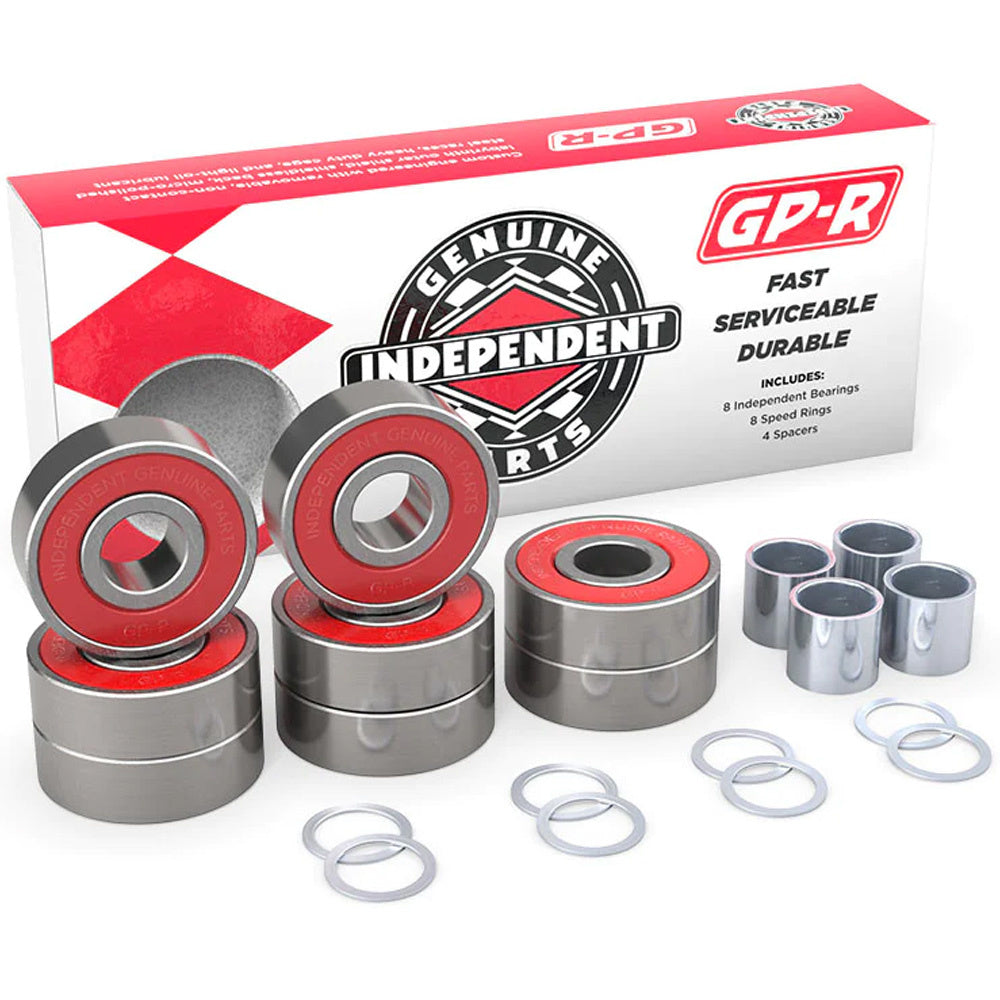 GP-R Skateboard Bearings Red