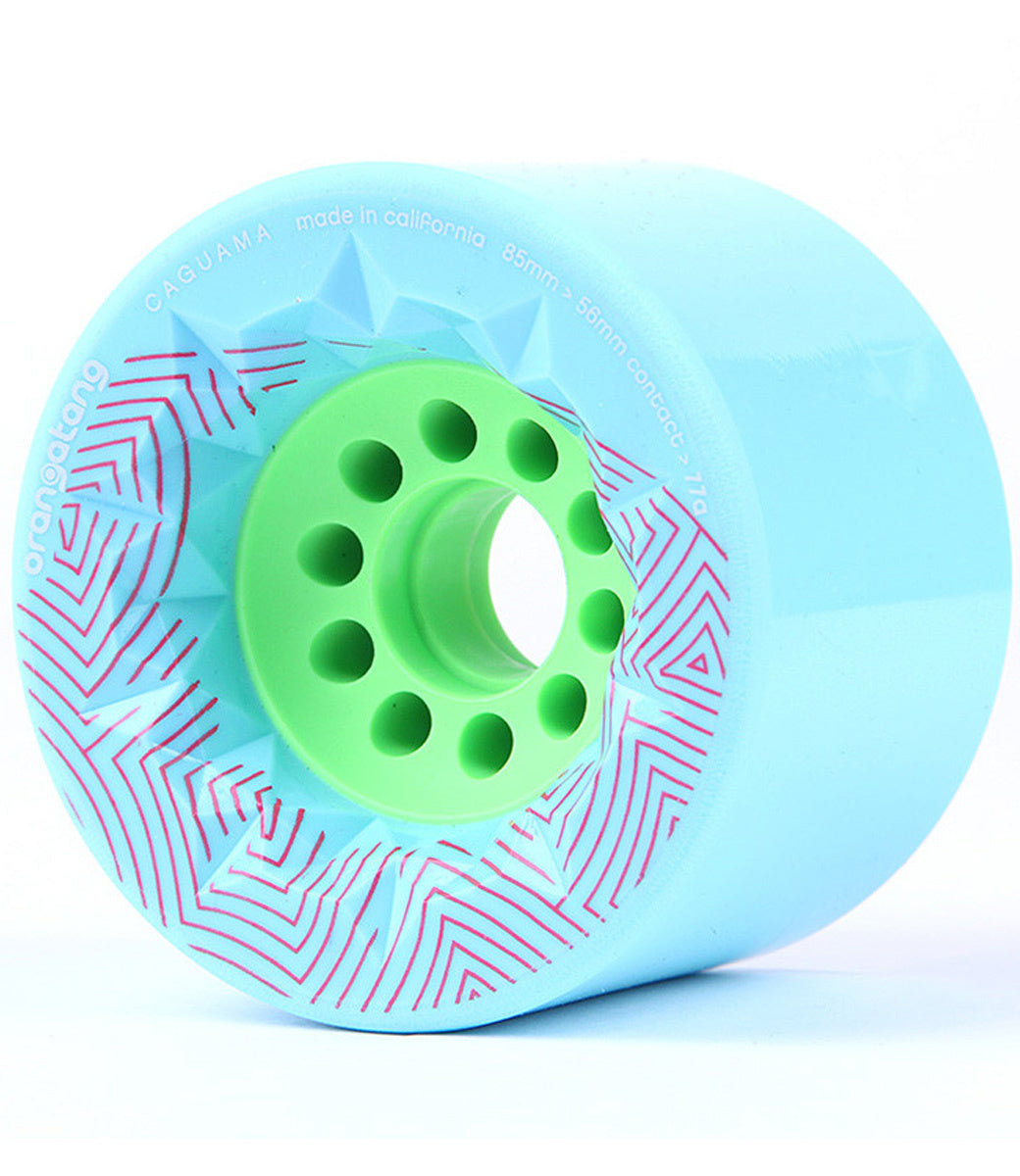 Caguama 85mm/77A Blue Longboard Wheels