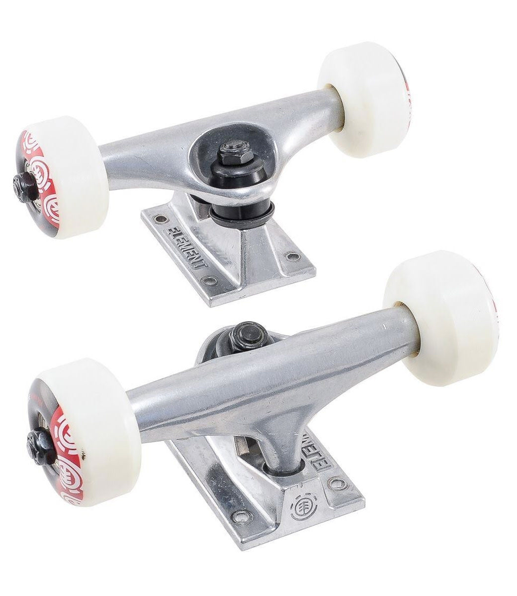 5.25" Component Bundle Raw Skateboard Trucks Set