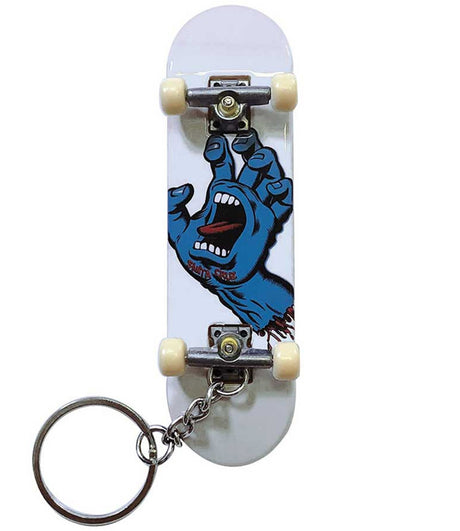 Screaming Hand Finger Board Keychain