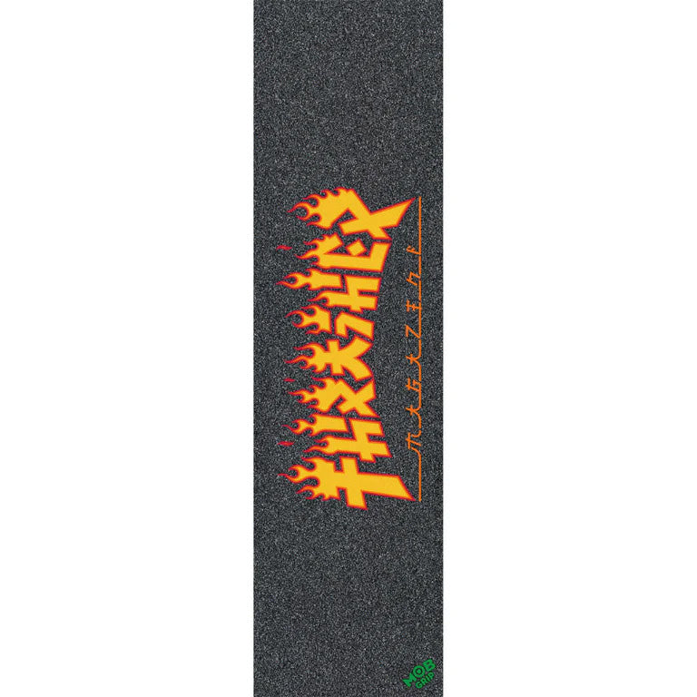 9" Trasher Monster Flame Skateboard Griptape