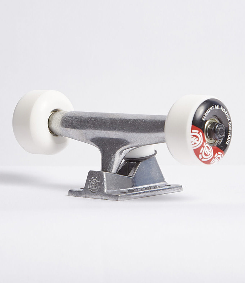 5.25" Component Bundle Raw Skateboard Trucks Set