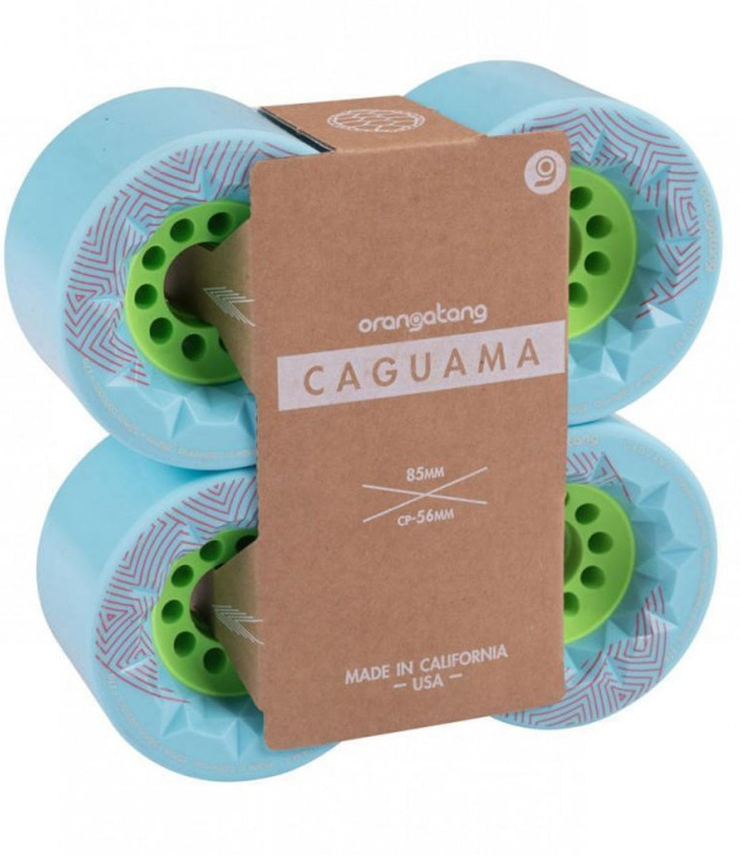 Caguama 85mm/77A Blue Longboard Wheels