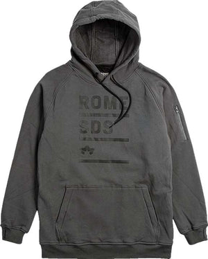 Snowboard Riding Hoodie Gray 2022