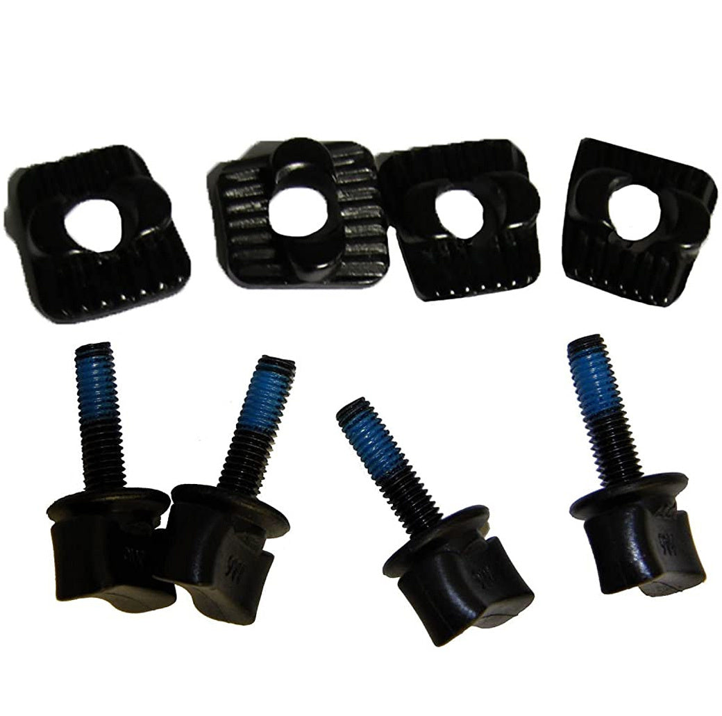 M6 Thumb Screws Set Black (4)