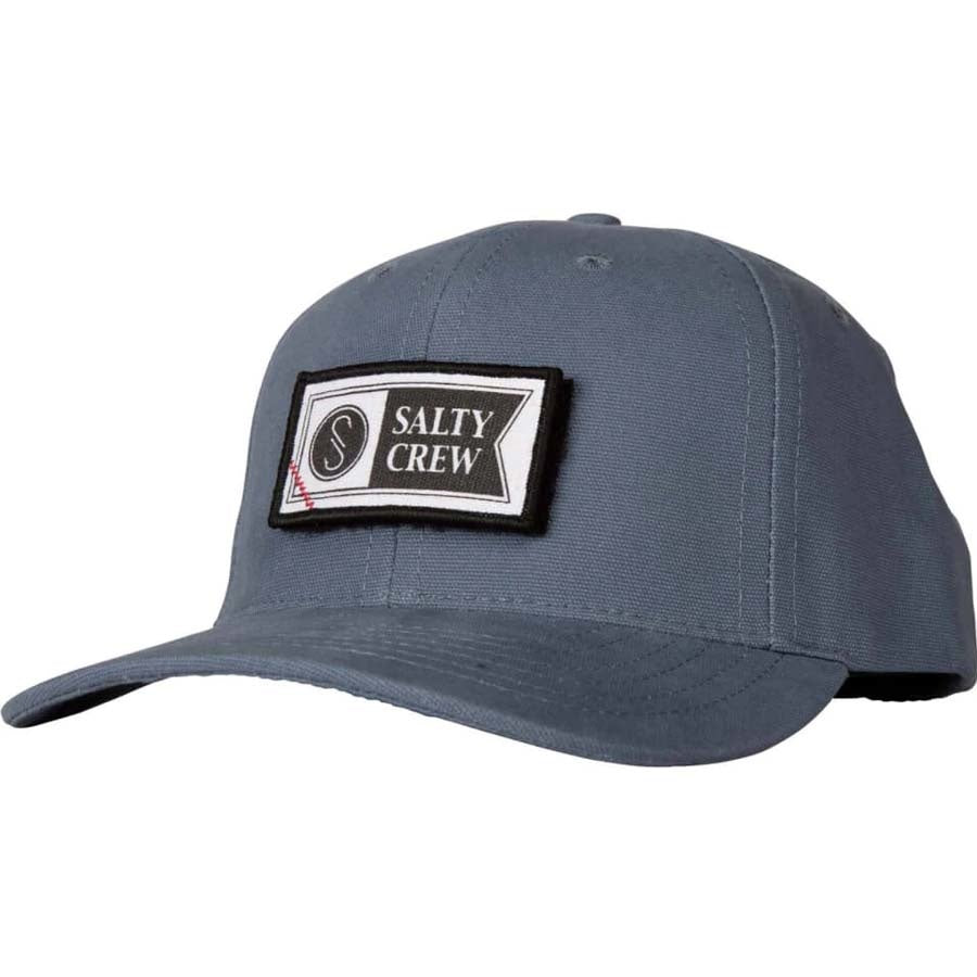 Covert 6 Panel Slate Blue Hat