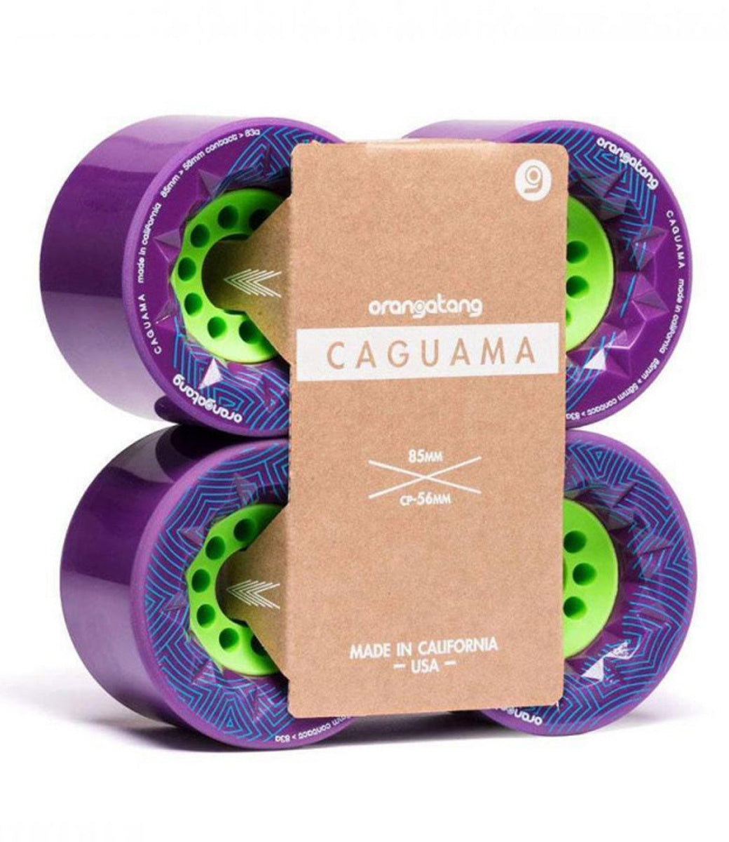 Caguama 85mm/83A Purple Longboard Wheels