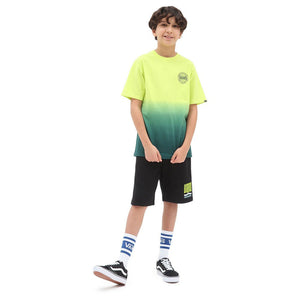 Kids Dip Dye Lime Punch Deep Teal T-Shirt 2022