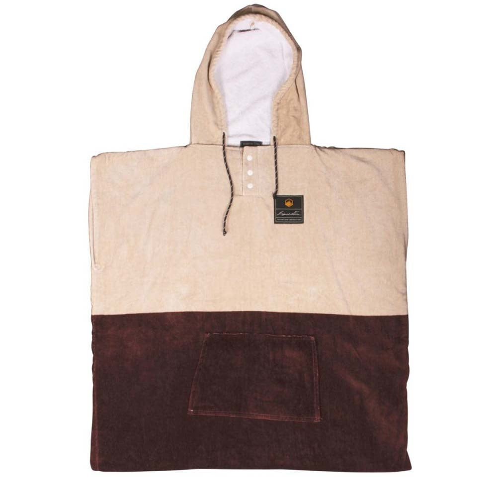 Block Changer Poncho Tan/Brown O/S